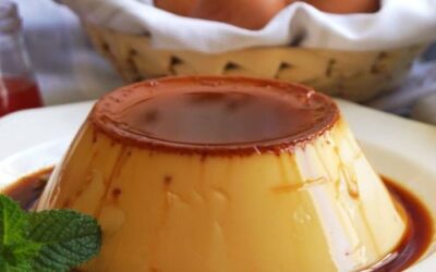 Flan de huevo en la olla exprés