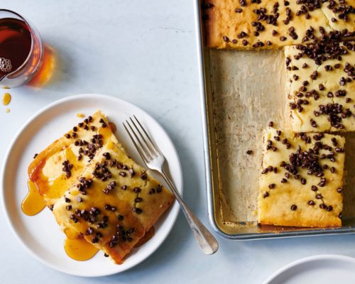 Natilla sólida keto con chocolate