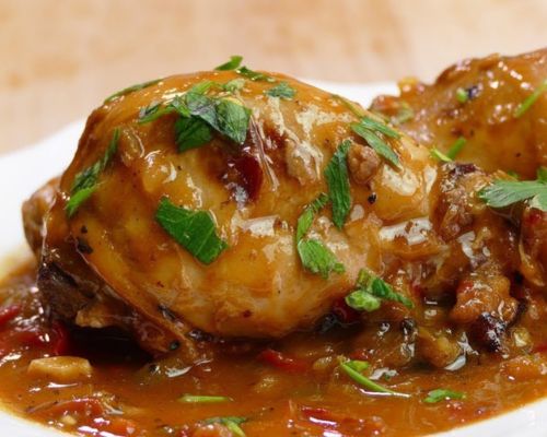 pollo guisado