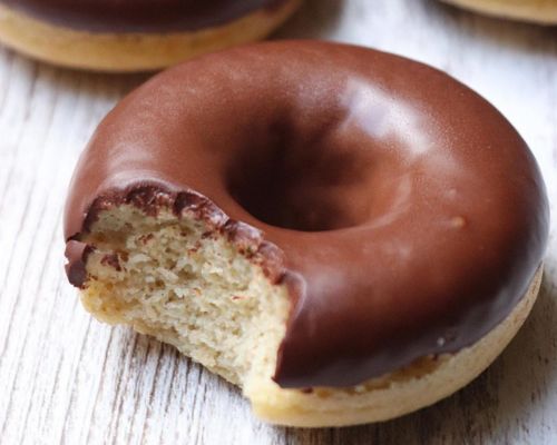 donuts saludables de manzana y almendra